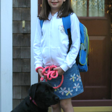 Emily and Lily - First Day of School