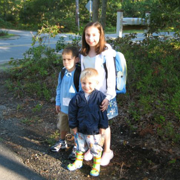 Emily and the Daddoly Boys - First Day of School