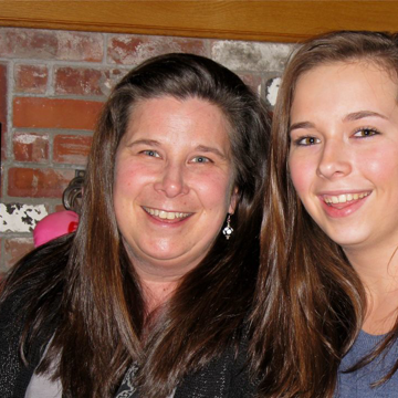 Emily and Mom - Emily